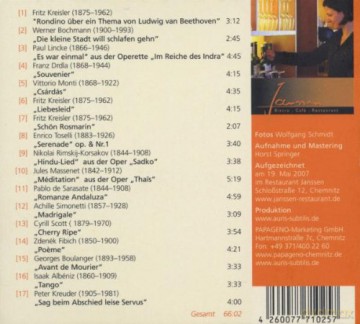 Tiramisu fur die Seele - Cafehausmusik im Janssen [CD]