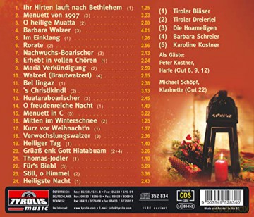 Tiroler Advent: Alpenlaendische Volksmusik zur Weihnachtszeit [CD]