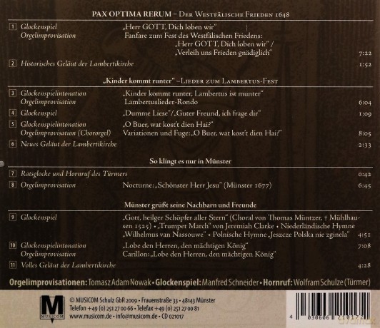 Tomasz Adam Nowak - ...in Munster laeuten die Glocken [CD]