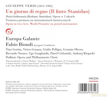 Giuseppe Verdi: Un Giorno Di Regno (Deluxe-Ausgabe im 216-seitigen Hardcover-Booklet) [2CD]