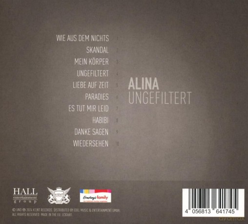 Alina: Ungefiltert [CD]