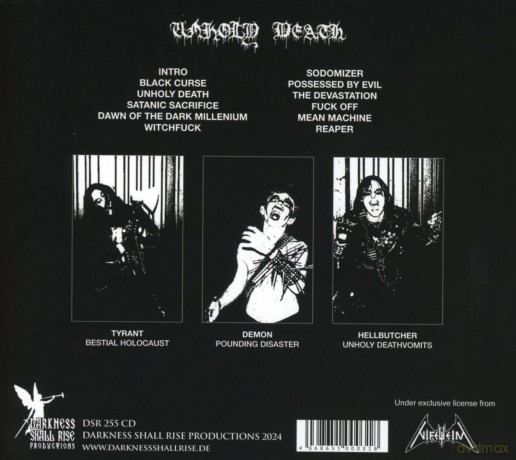 Nifelheim: Unholy Death [CD]