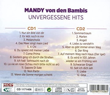 Mandy Von Den Bambis: Unvergessene Hits [2CD]