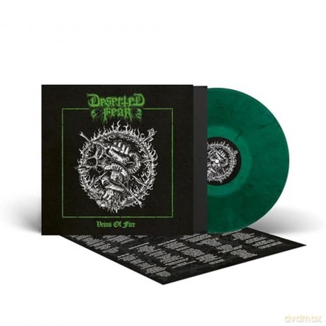 Deserted Fear: Veins Of Fire (Green Marbled) [Winyl]