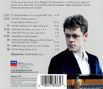 Benjamin Grosvenor: Dances [CD]