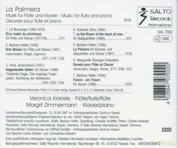 Veronica Kraneis - La Palmera [CD]
