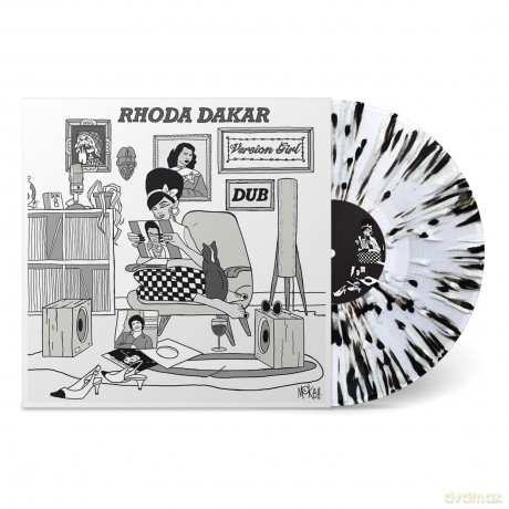 Rhoda Dakar: Version Girl In Dub (Limited) (White W/ Black Splatter) [Winyl]