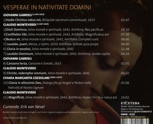Vesperae in Nativitate Domini [CD]