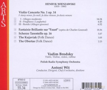 Henri Wieniawski: Violinkonzert Nr.1 [CD]