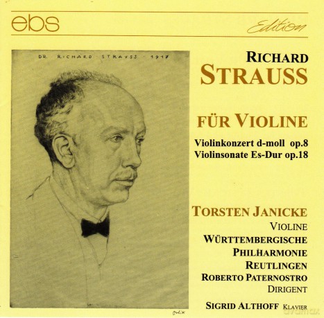 Richard Strauss: Violinkonzert op.8 [CD]