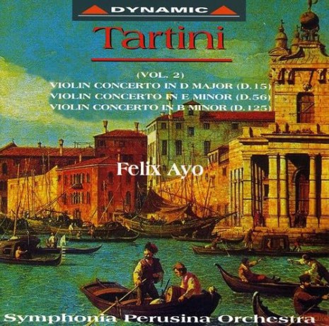 Giuseppe Tartini: Violinkonzerte D.15,56,125 [CD]