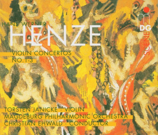 Hans Werner Henze: Violinkonzerte Nr.1-3 [2CD]