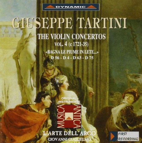 Giuseppe Tartini: Violinkonzerte Vol.4 [CD]