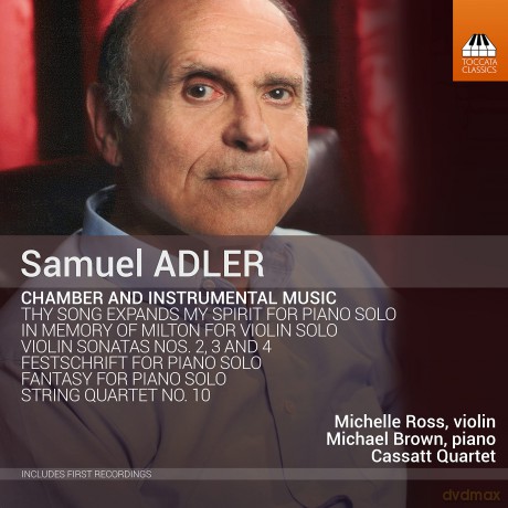 Samuel Adler: Violinsonaten Nr.2-4 [CD]