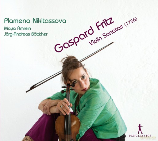 Gaspard Fritz: Violinsonaten op.3 Nr.1-5 [CD]