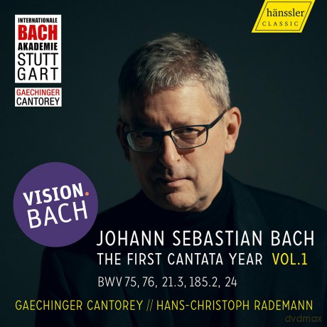 Johann Sebastian Bach: Vision.Bach 1 - Kantaten vom 1.bis 4.Sonntag nach Trinitatis des 1.Leipziger Jahrgangs [2CD]