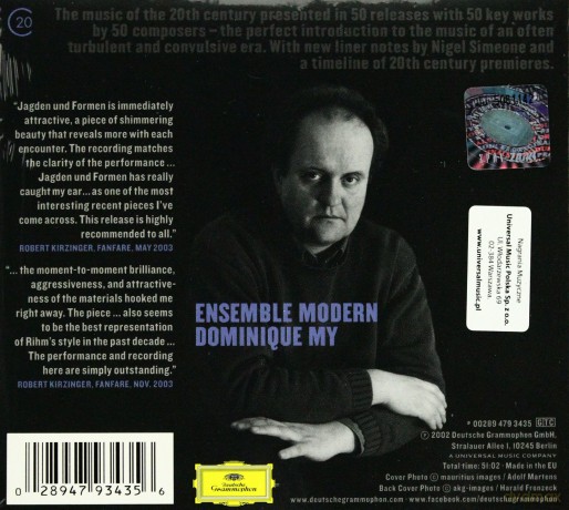 Rihm Jagden Und Formen (20C) [CD]