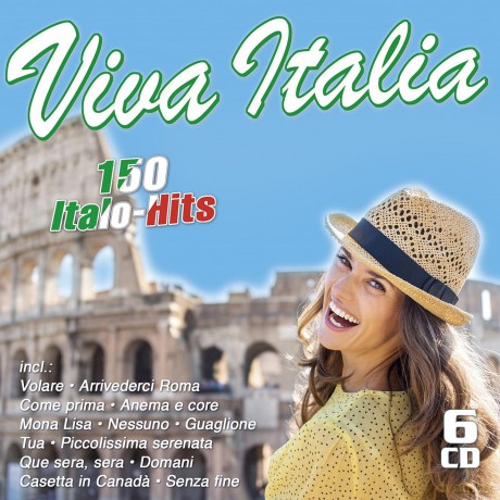 Viva Italia: 150 Italo-Hits (Originalaufnahmen) [6CD]