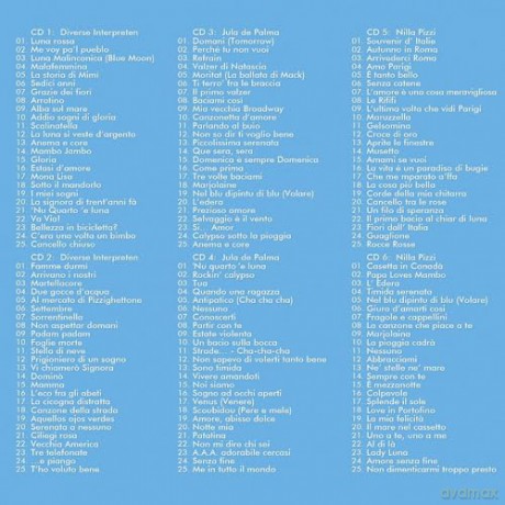 Viva Italia: 150 Italo-Hits (Originalaufnahmen) [6CD]
