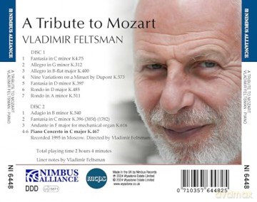Vladimir Feltsman - A Tribute to Mozart [2CD]
