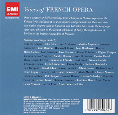 Voices of French Opera [5CD]