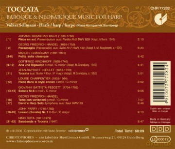 Volker Sellmann - Toccata [CD]