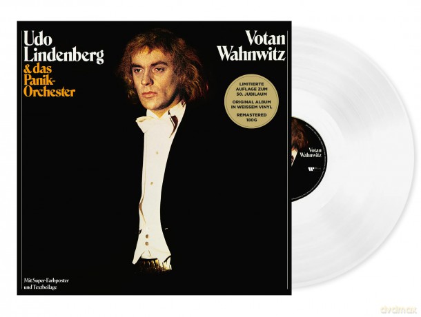Udo Lindenberg: Votan Wahnwitz (50th Anniversary) (2025 Remaster) (Limited) (White) [Winyl]