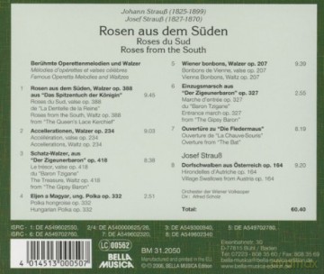 Johann Strauss II: Walzer, Polkas, Maersche Rosen aus dem Suden [CD]