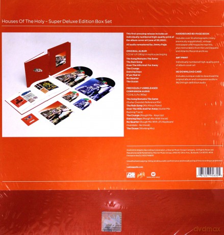 Led Zeppelin: Houses Of The Holy (Super Deluxe Edition Box) [2CD]+[2xWinyl]