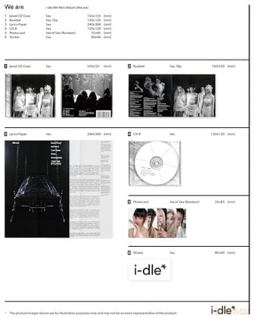 i-dle: We Ae [CD]