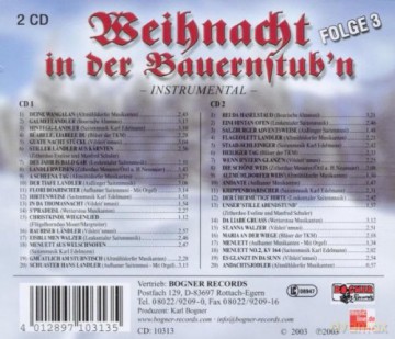 Weihnacht in der Bauernstub'n Folge [CD]