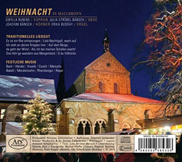 Weihnacht in Maulbronn [CD]