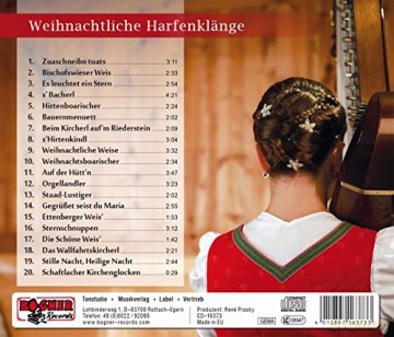Christine Horter: Weihnachtliche Harfenklaenge [CD]