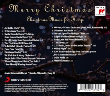 Weihnachtliche Harfenmusik - Merry Christmas [CD]
