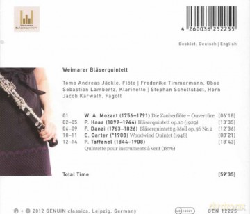 Weimarer Blaeserquintett - Ein Konzerterlebnis [CD]