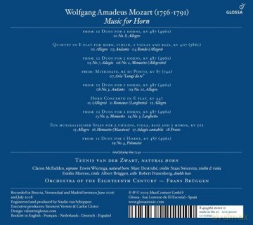 Wolfgang Amadeus Mozart: Werke fur Horn [CD]