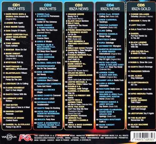 100 Bombes Ibiza [5CD]