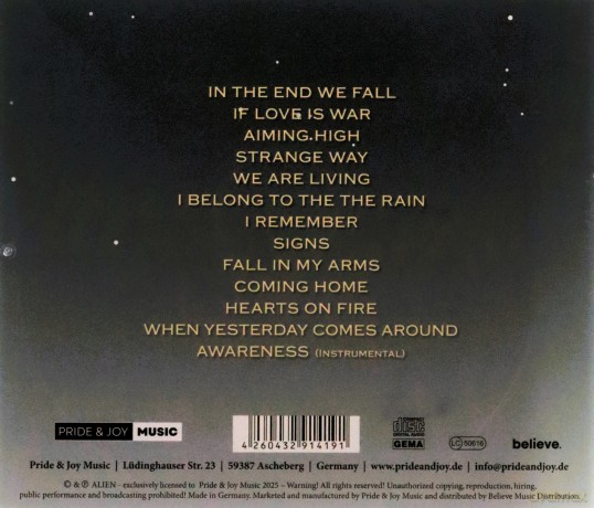 Alien: When Yesterday Comes Around [CD]