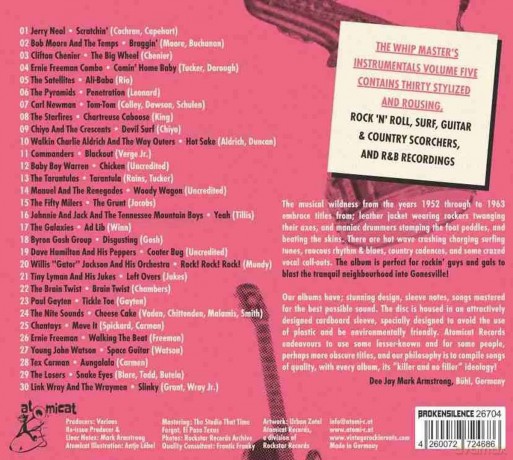 Whip Masters Instrumental Vol.5 [CD]
