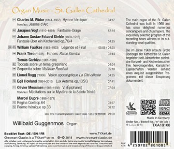 Willibald Guggenmos - Musik aus der Kathedrale St. Gallen Vol.4 [CD]