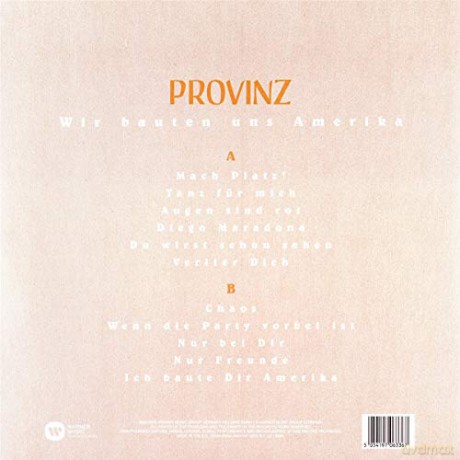 Provinz: Wir bauten uns Amerika (Orange) [Winyl]