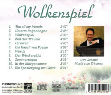 Uwe Schmid: Wolkenspiel [CD]