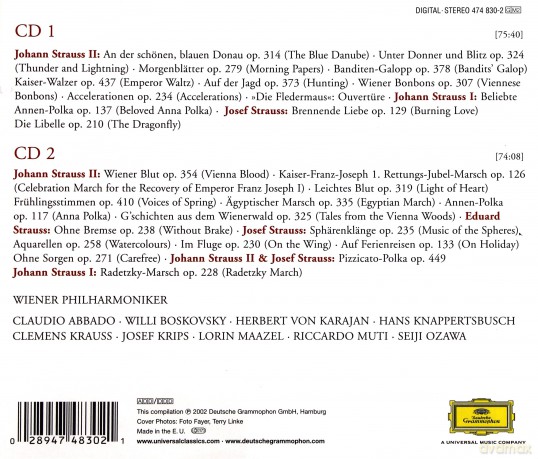 Various (Instrumentals): Best Of New Year`S Concerts [2CD]