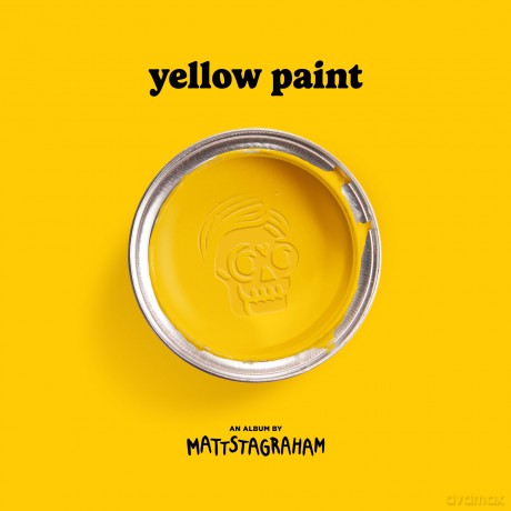 MattstaGraham: Yellow Paint (Limited) (Ultra Clear w/ Yellow Splatter) [Winyl]