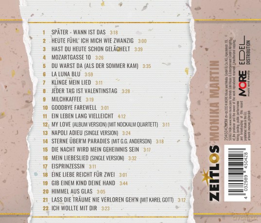 Monika Martin: Zeitlos [CD]