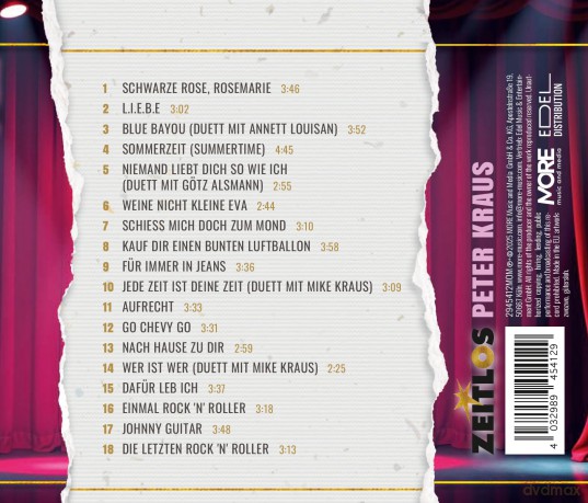 Peter Kraus: Zeitlos [CD]