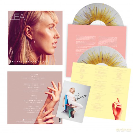 Lea: Zwischen meinen Zeilen (Limitierte 5 Jahre Geburtstags-Edition) (Splattered) (+ handsignierter Autogrammkarte) [2xWinyl]