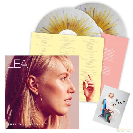 Lea: Zwischen meinen Zeilen (Limitierte 5 Jahre Geburtstags-Edition) (Splattered) (+ handsignierter Autogrammkarte) [2xWinyl]