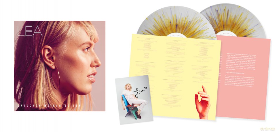 Lea: Zwischen meinen Zeilen (Limitierte 5 Jahre Geburtstags-Edition) (Splattered) (+ handsignierter Autogrammkarte) [2xWinyl]