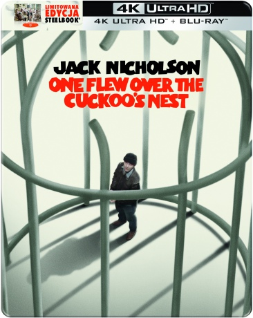 Lot nad kukułczym gniazdem (steelbook) [Blu-Ray 4K]+[Blu-Ray]
